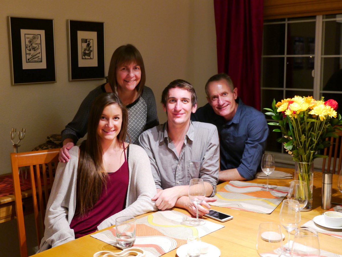Thanksgiving dinner, November 2014